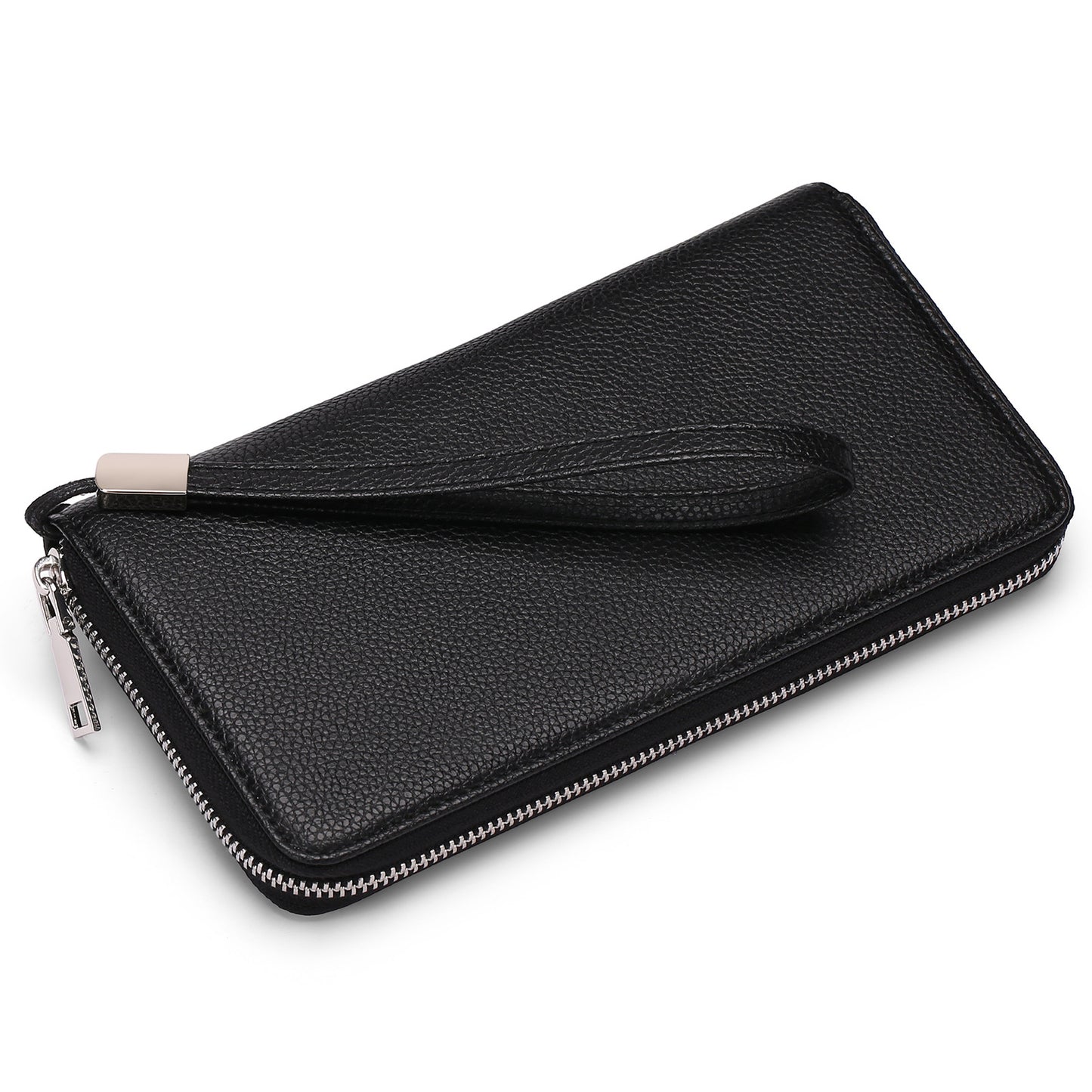RFID wallet for women in grey