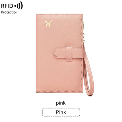 RFID blocking passport holder image 1