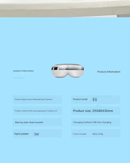 Foldable Eye Massager with Bluetooth