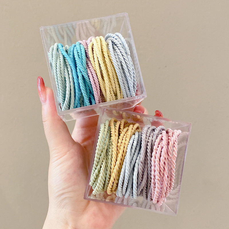 High Elasticity Non-Slip Towel Hair Tie in assorted colors