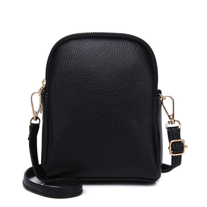 Chic Color-Block Mini Round Bag side view