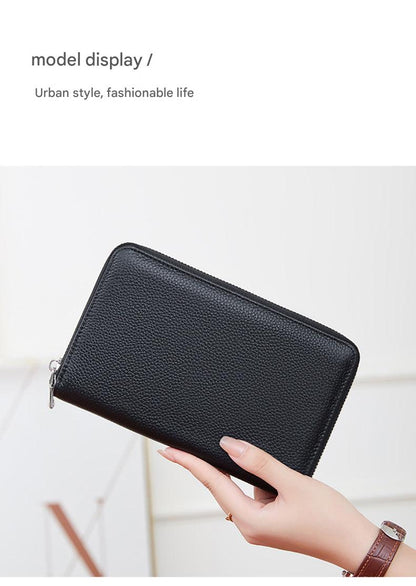 Premium RFID Leather Passport Holder Image 3