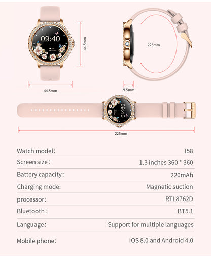 Smartwatch with AI voice assistant - image 1