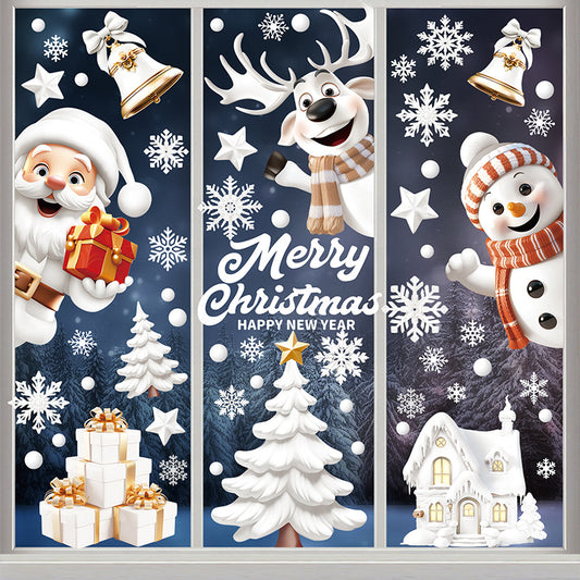 Festive PVC Window Cling Image 5
