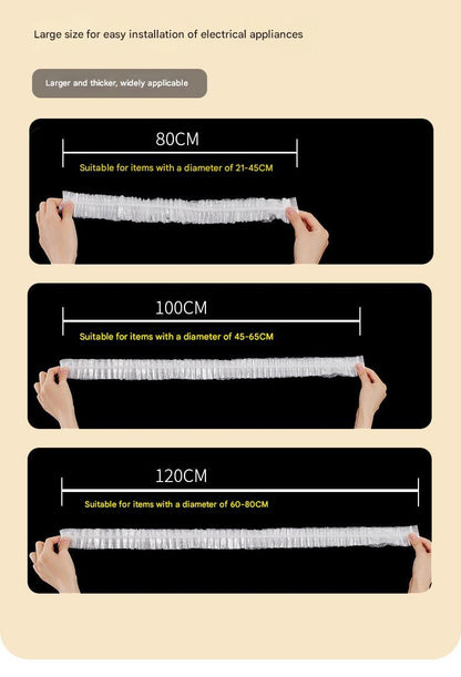 Universal dust cover for modern kitchens