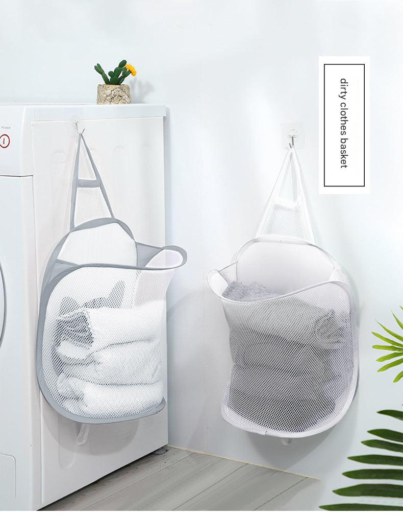 Durable oxford cloth laundry organizer for bathroom