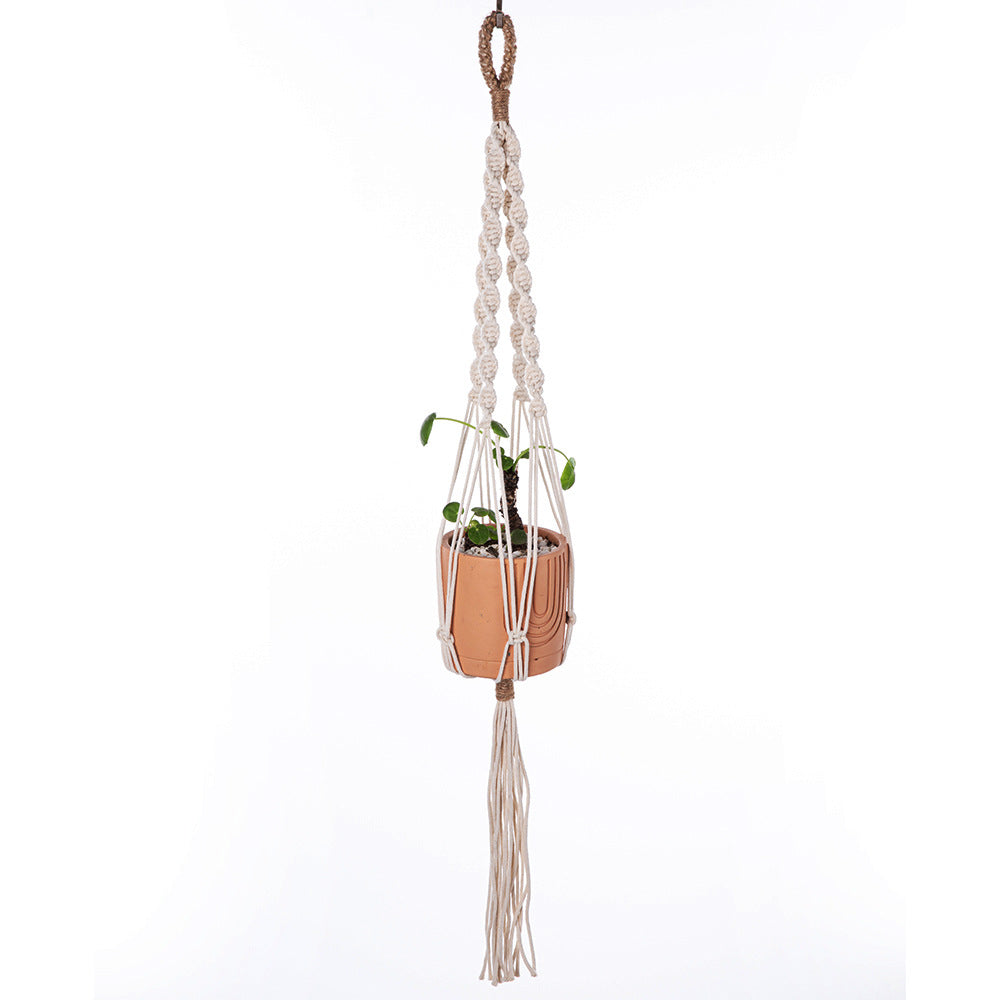 Durable cotton plant hanger showing different pots - image 6