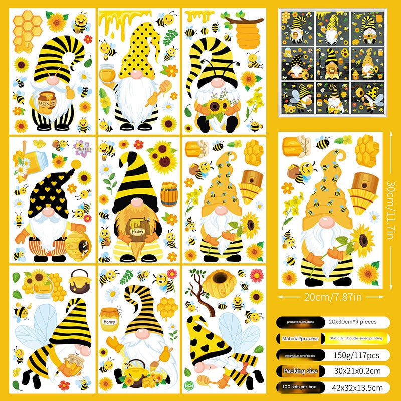 Spring Floral Window Sticker Image 3