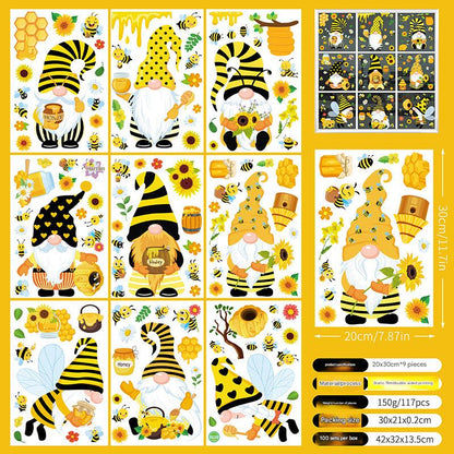 Spring Floral Window Sticker Image 3