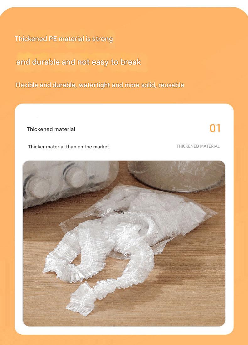Kitchen appliance dust cover in use