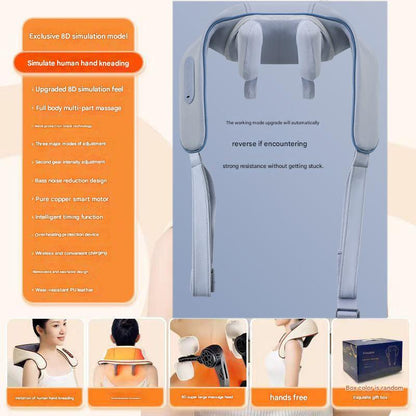 Shoulder massager for pain relief