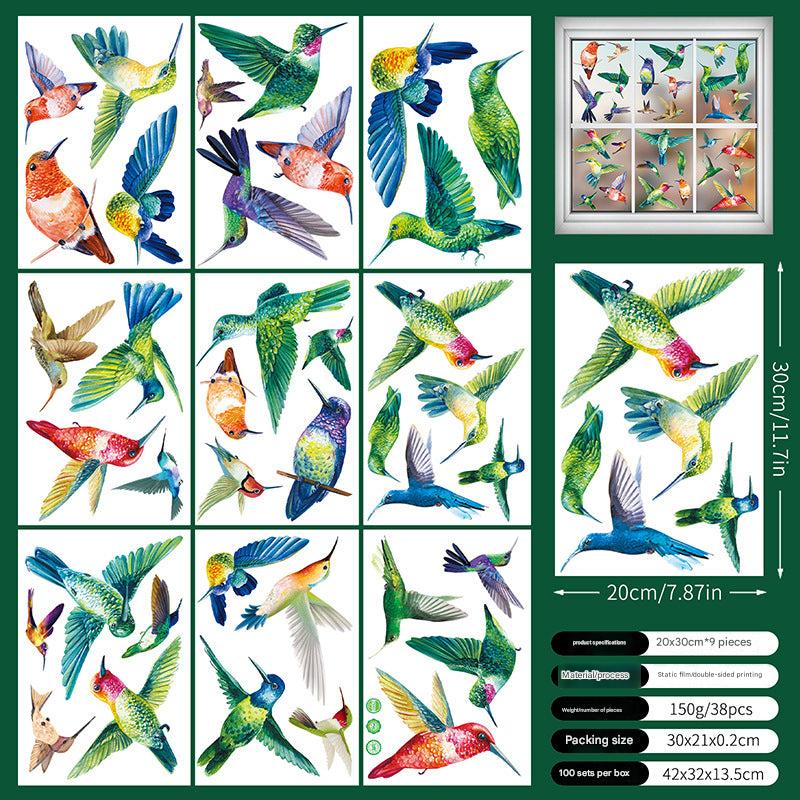 Spring Floral Window Sticker Image 4