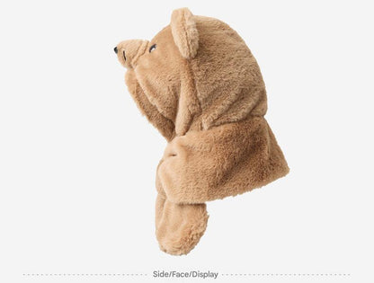 Kids Cartoon Bear Hat Image 5