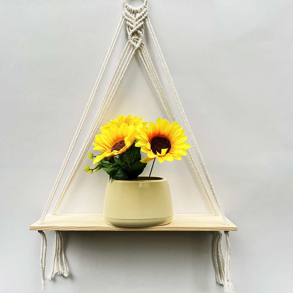 Natural cotton rope shelf image 5