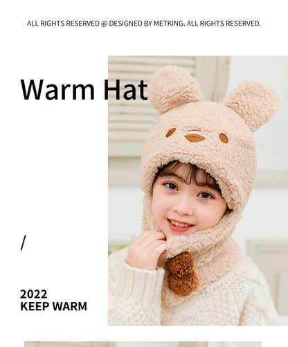 Adorable children's warm hat - image 9