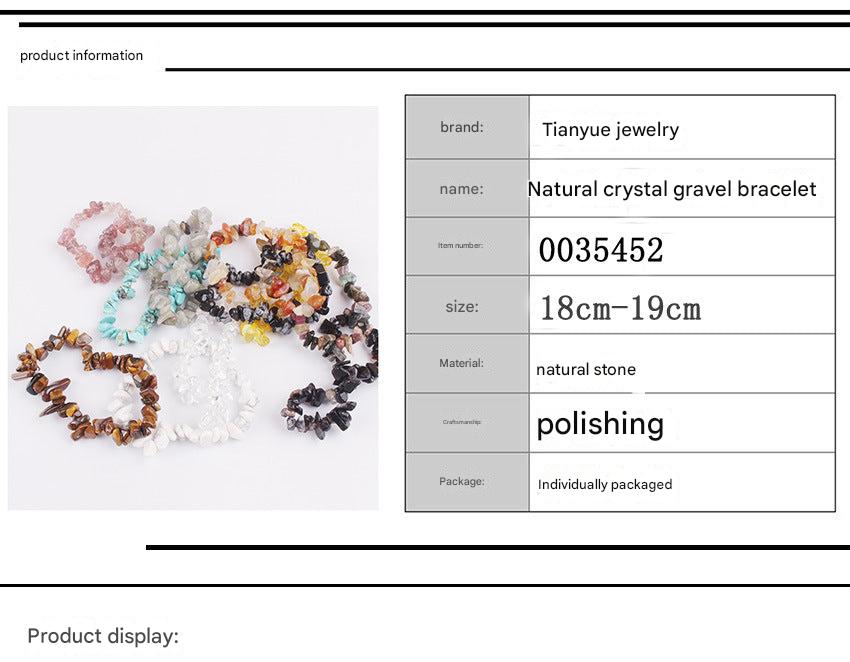 Elegant natural stone bracelets collection image 10