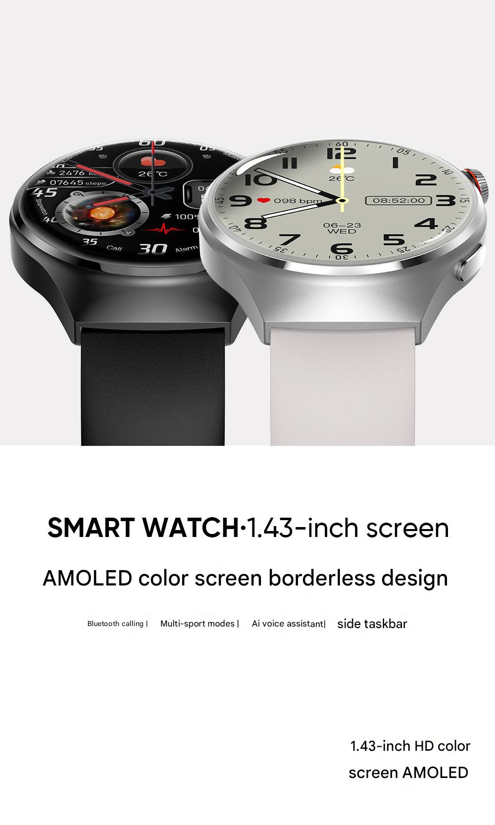 AMOLED Display Fitness Tracker