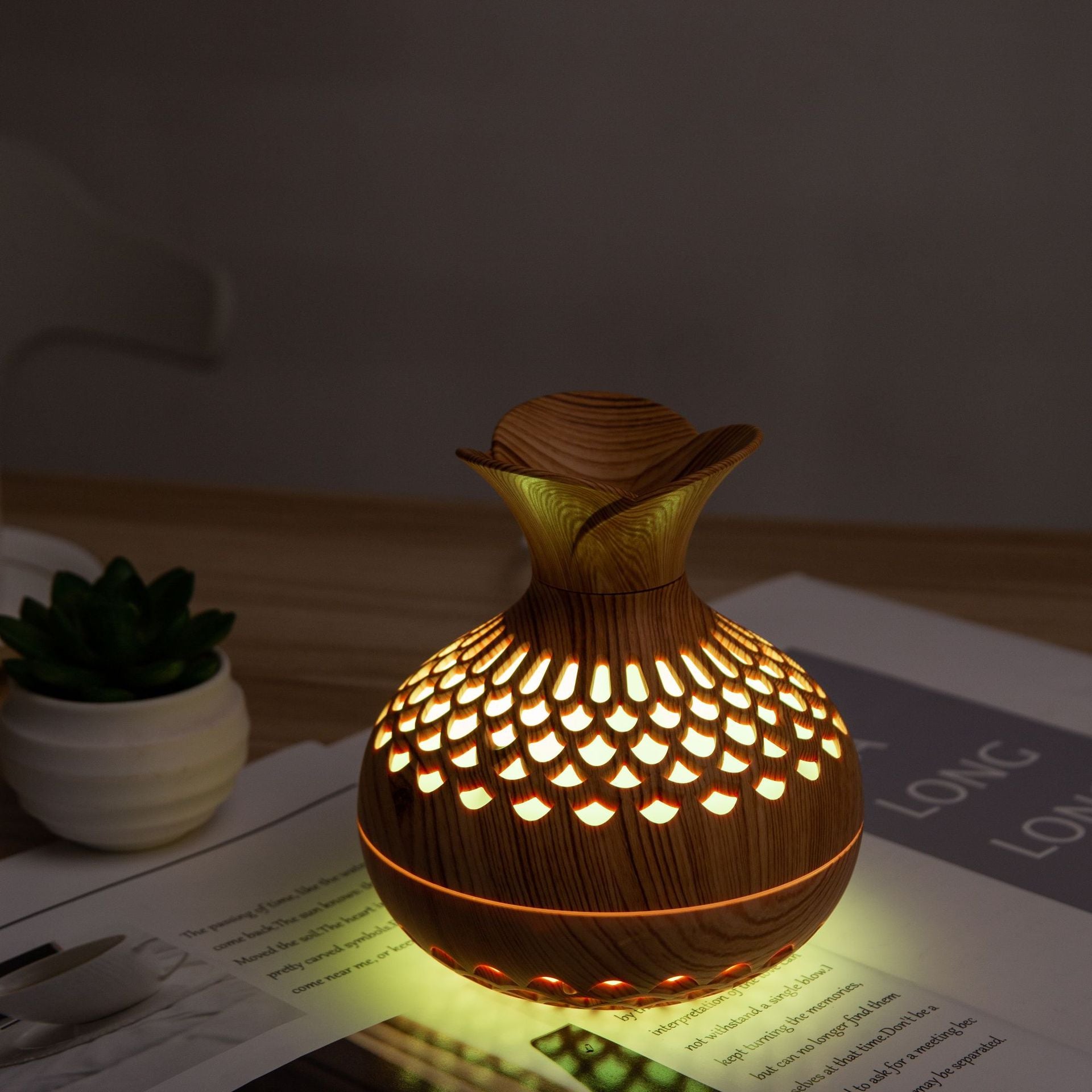 HoliHey wood grain humidifier image 8