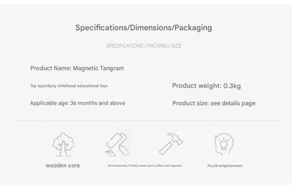 magnetic tangram puzzle