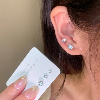 Alloy ear studs for fashion image 8