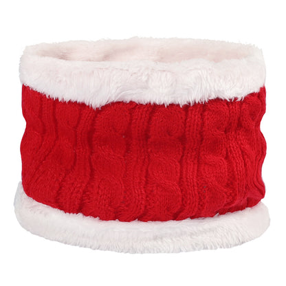 Colorful pom-pom knit hat for children