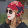 13#Large Star Burgundy