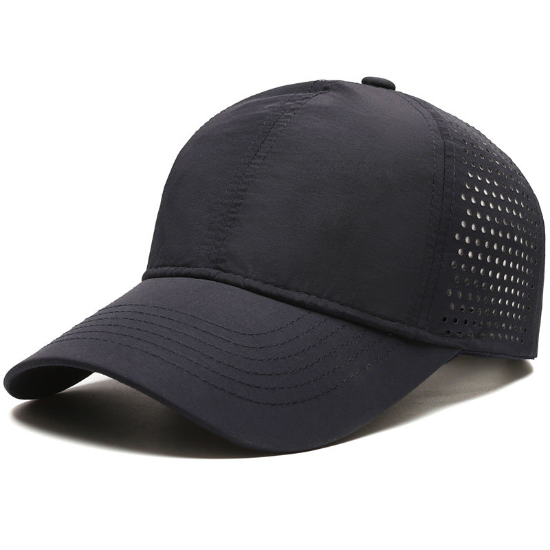 Adjustable summer cap back view