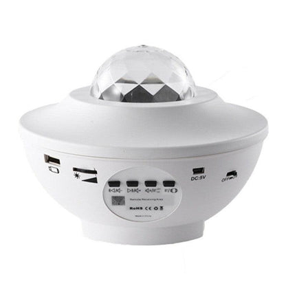 USB Powered Star Projector Ambient Light on Table