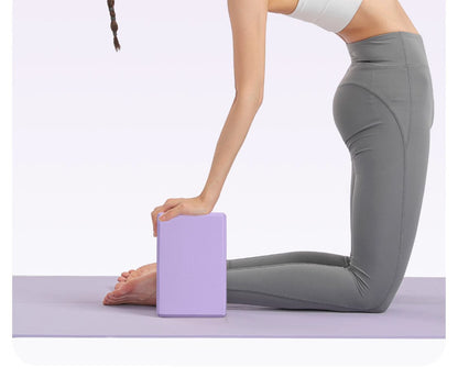 Yoga foam block in Autumn Blue