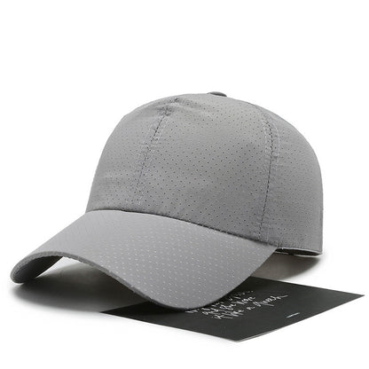 Men's quick-dry baseball cap in sky blue