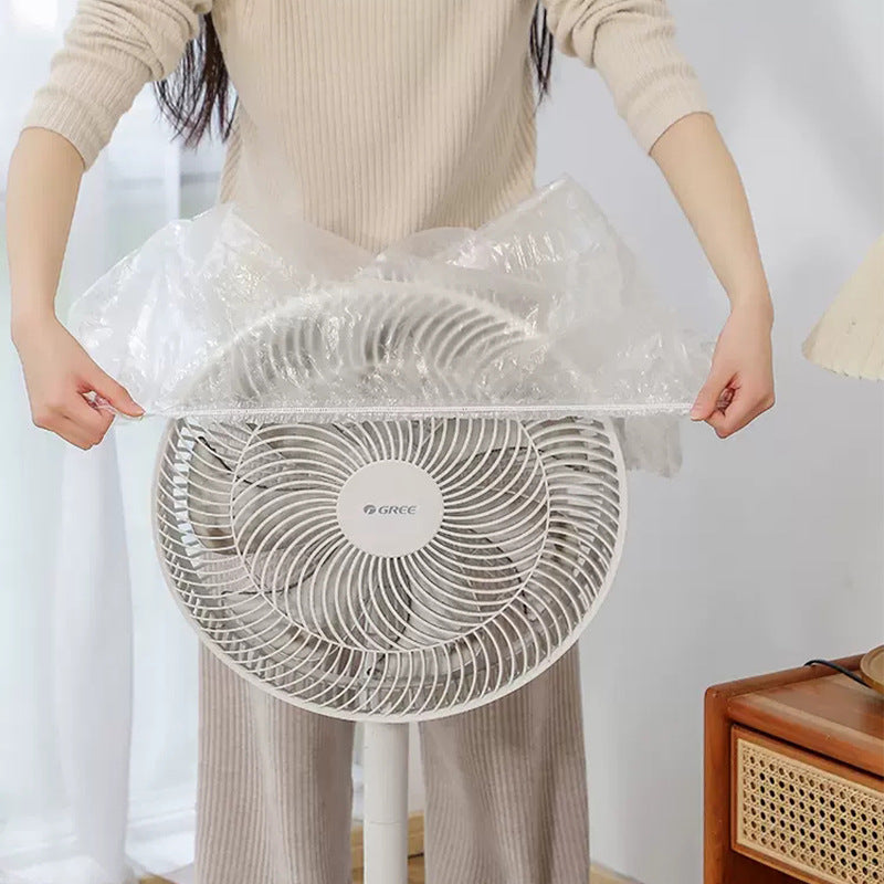 Kitchen appliance dust cover in use