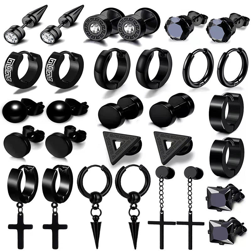 unisex fashion ear studs set