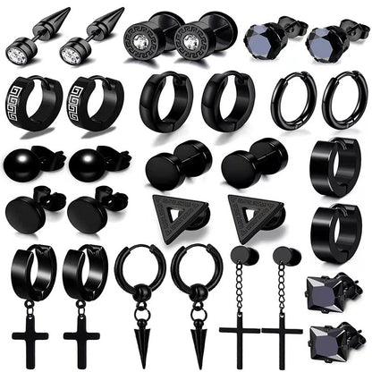 unisex fashion ear studs set