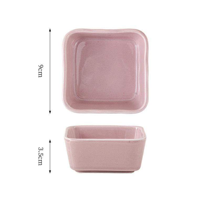 Dishwasher safe ceramic snack dish