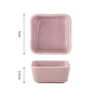 Dishwasher safe ceramic snack dish