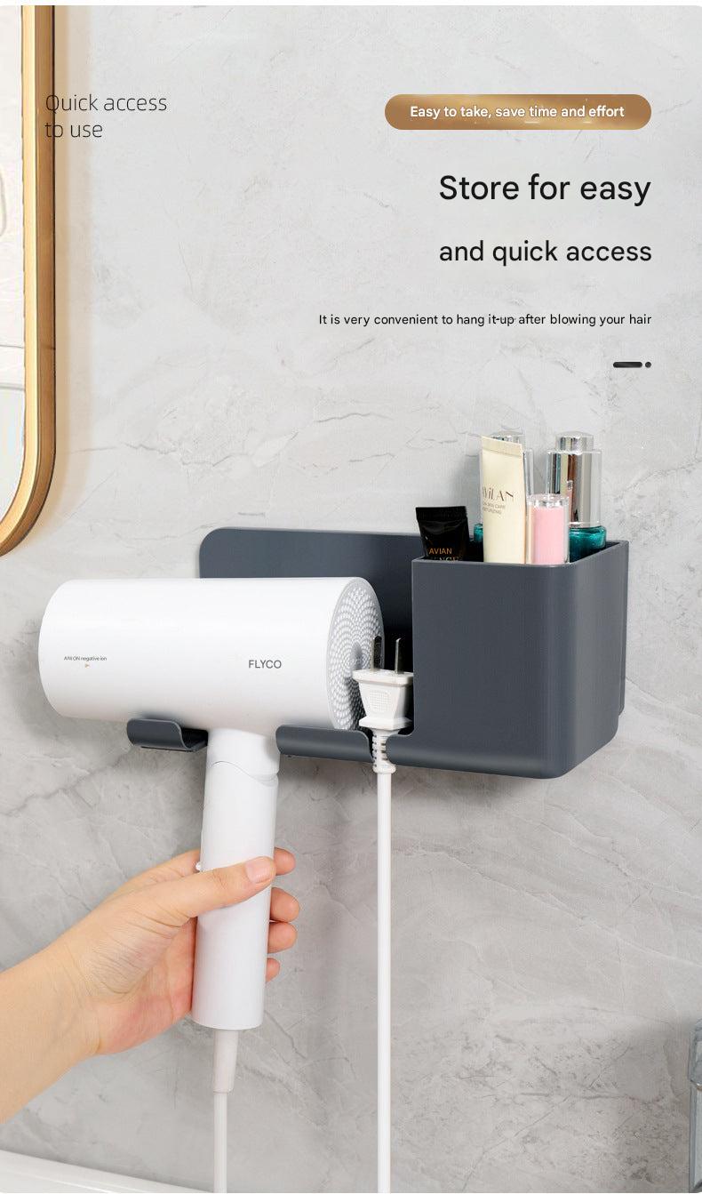 Modern hair dryer storage solution