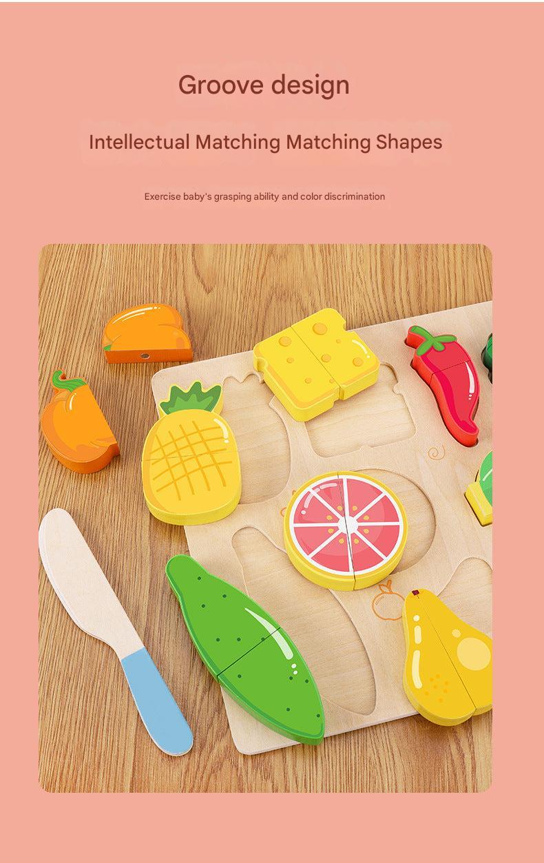 magnetic wooden puzzle set