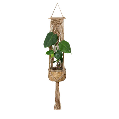 Durable cotton plant hanger showing different pots - image 6