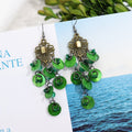 12 - Sea Shell Tassel (Herb Green)