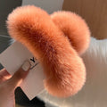 Orange Real Rex Rabbit Fur [Extra Large 15cm]
