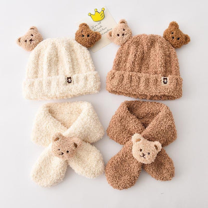 Cozy bear hat for toddlers image 3