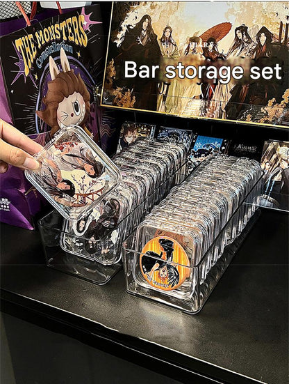 Clear acrylic display box for collectibles