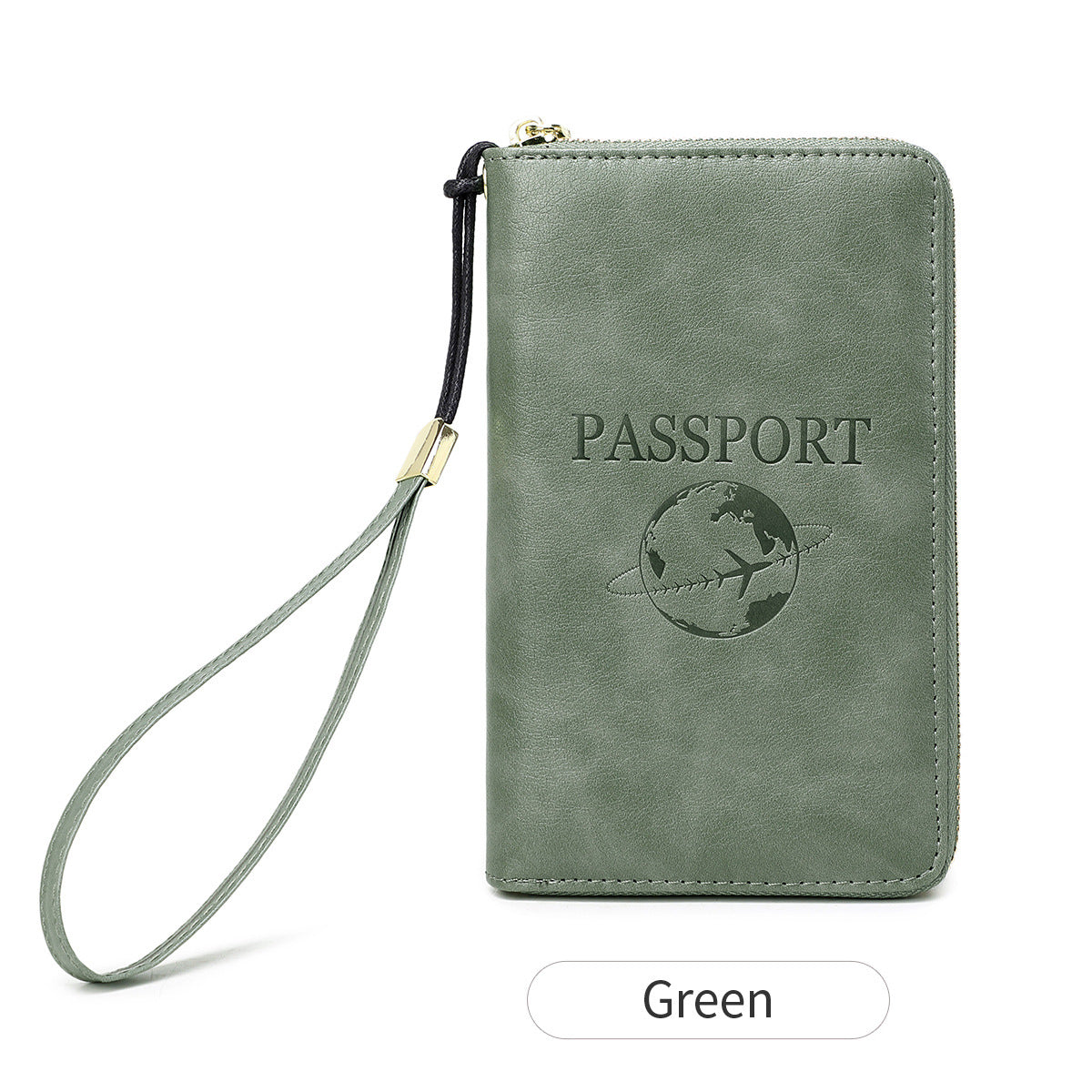 RFID passport holder red