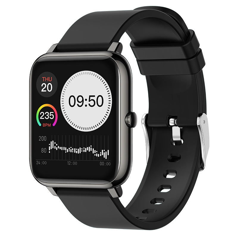 Fitness Tracker Displaying Notifications