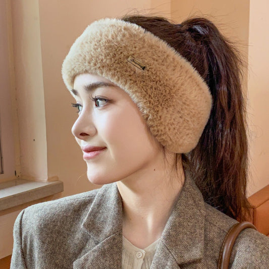 Image of beanie in sporty wear