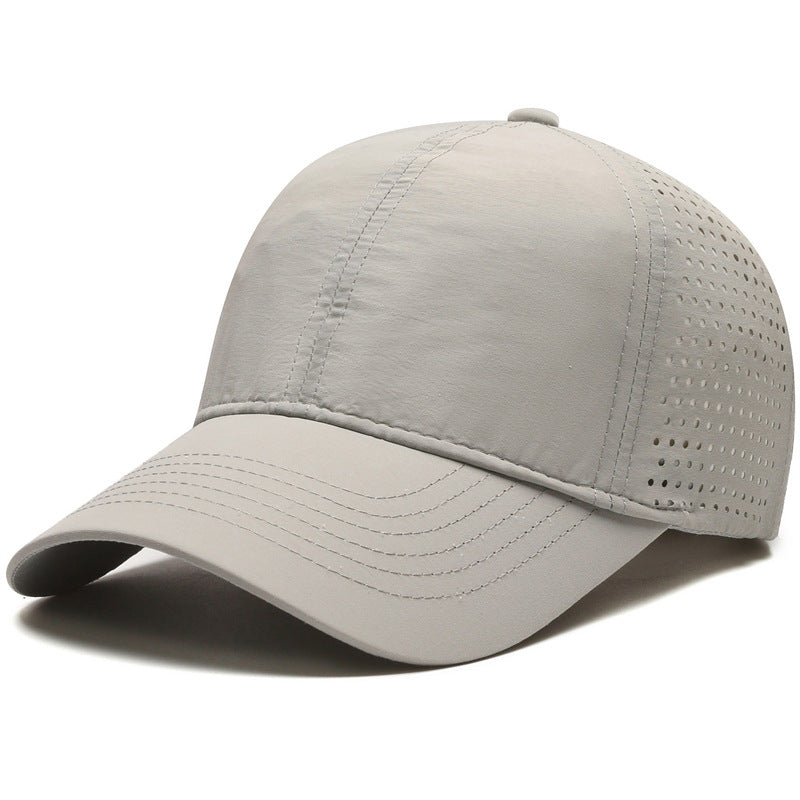 Men's UV protection cap side view