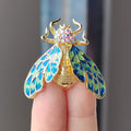XZ0197-1 Gold Blue