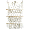 Wooden Stick Woven Storage Net: 3-Tier E Model