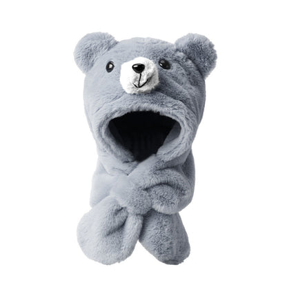 Kids Cartoon Bear Hat Image 1