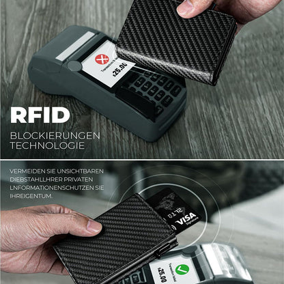 Secure wallet with RFID protection